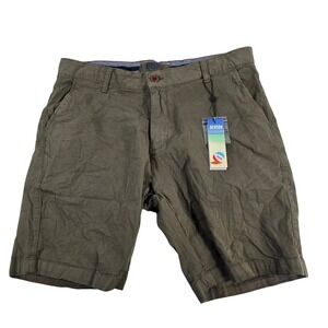 BENSON Men KHAKI Style WS02 Shorts Size‎ 34 Casual Chino Beach Summer